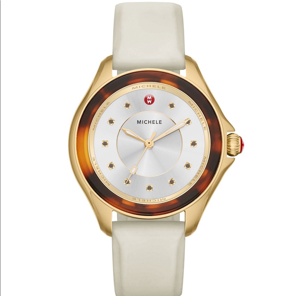 Michele Cape Tortoiseshell Watch